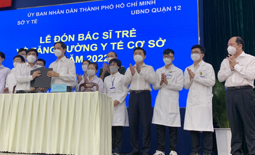 TP.HCM đón gần 300 bác sĩ trẻ về tăng cường nhân lực cho y tế cơ sở